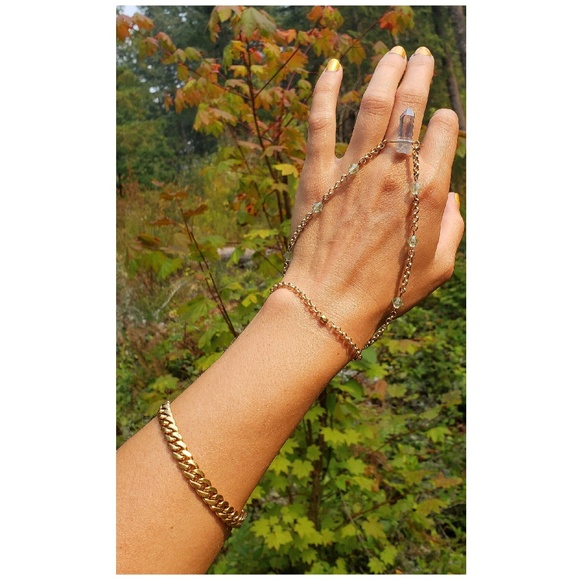 Kameleon Jewelry - blue quartz convertible chain KAMELEON🦎KUSTOM